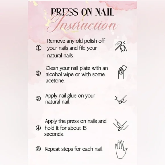 Hand Crafted Luxury XXL (2XL) Coffin (PREMADE sizes (0,4,3,3,6) Press On Nails - Picture 2 of 4